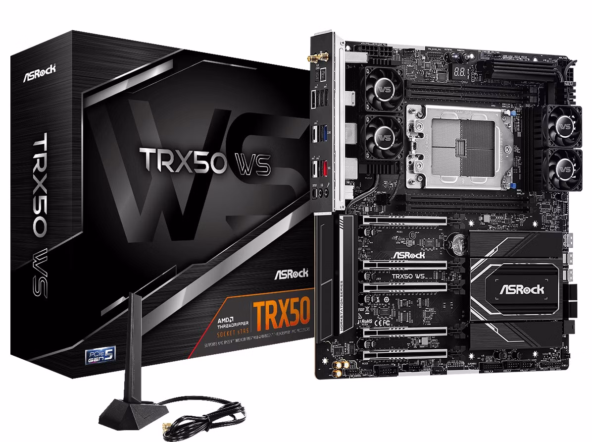 Scheda Madre ASRock TRX50 WS AMD TRX50 sTR5 DDR5