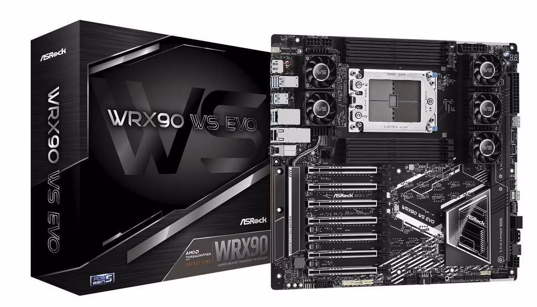 SCHEDA MADRE ASROCK WRX90 WS EVO Socket sTR5, DDR5