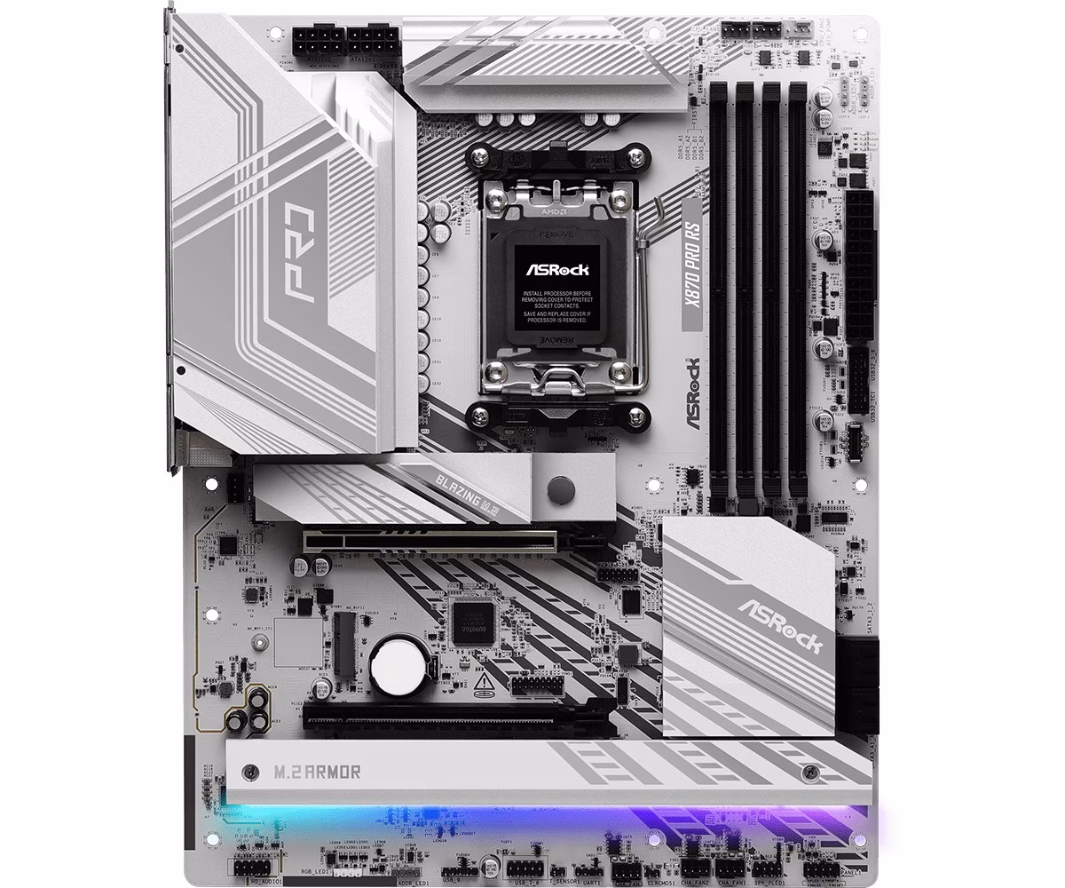 Scheda Madre ASRock X870 Pro RS AMD X870 Socket AM5 DDR5