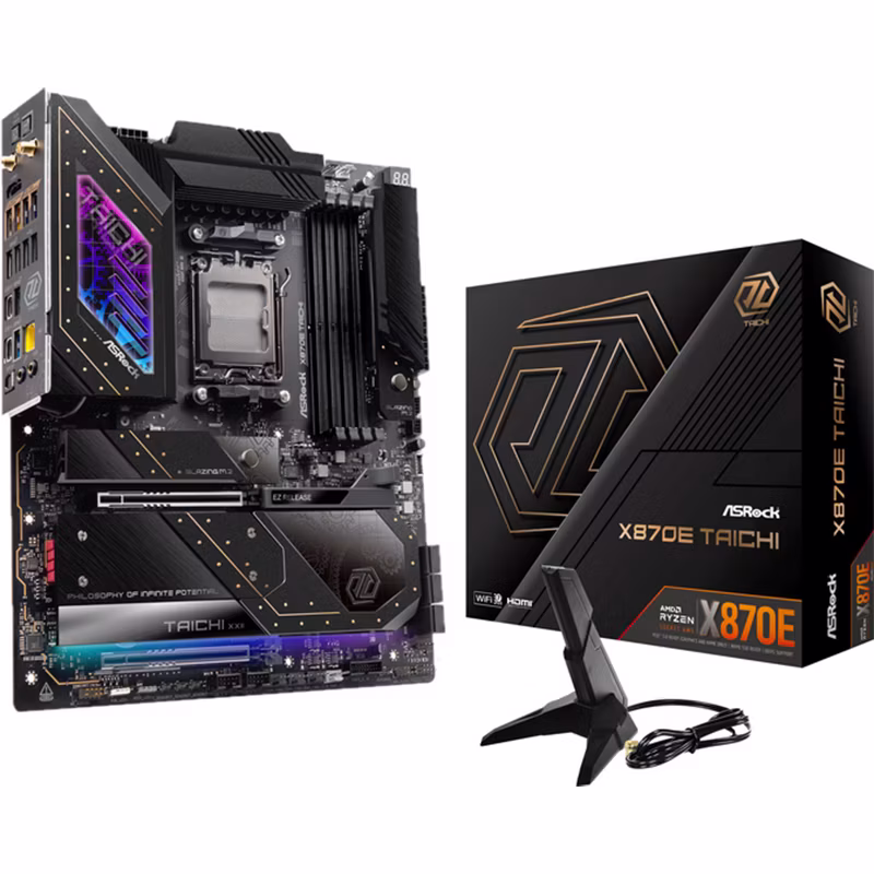 Scheda Madre ASRock X870E Taichi AMD X870E Socket AM5 DDR5 1 Scheda Madre ASRock X870E Taichi AMD X870E Socket AM5 DDR5