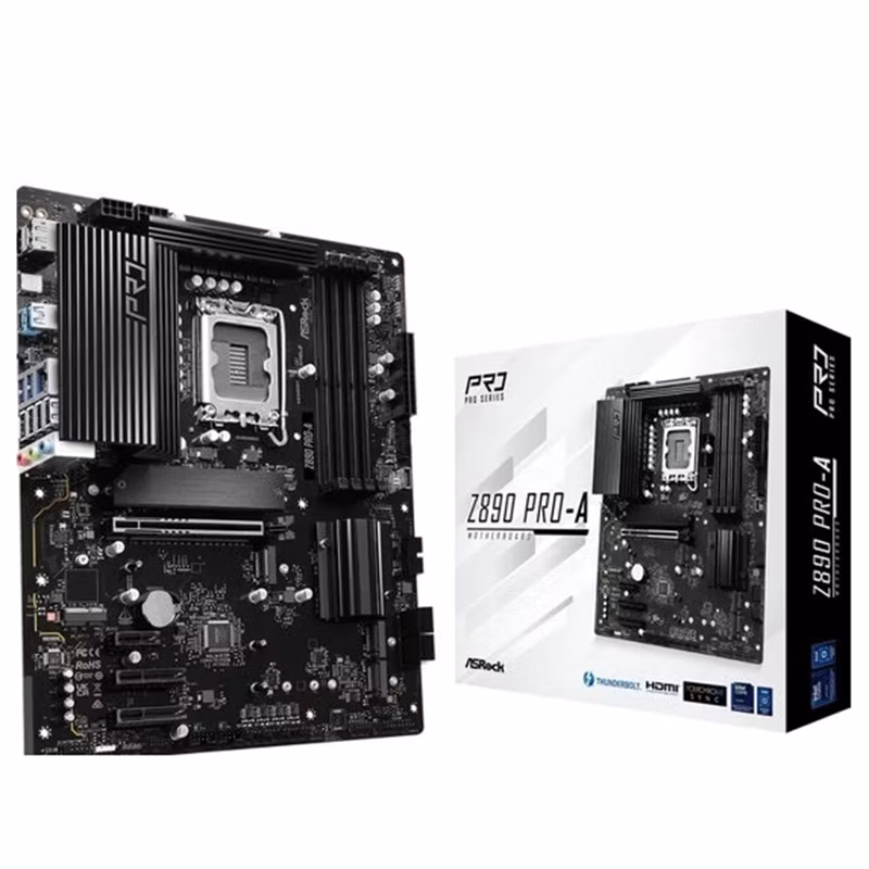 Scheda Madre ASRock Z890 PRO-A LGA1851 ATX DDR5 1 Scheda Madre ASRock Z890 PRO-A LGA1851 ATX DDR5