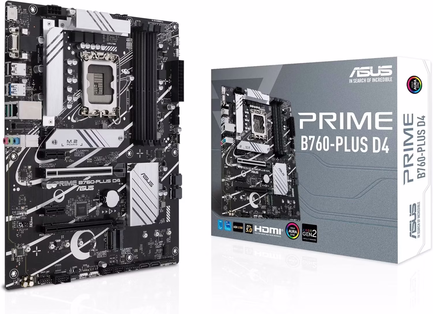 Scheda Madre ASUS PRIME B760 PLUS D4 LGA 1700 ATX