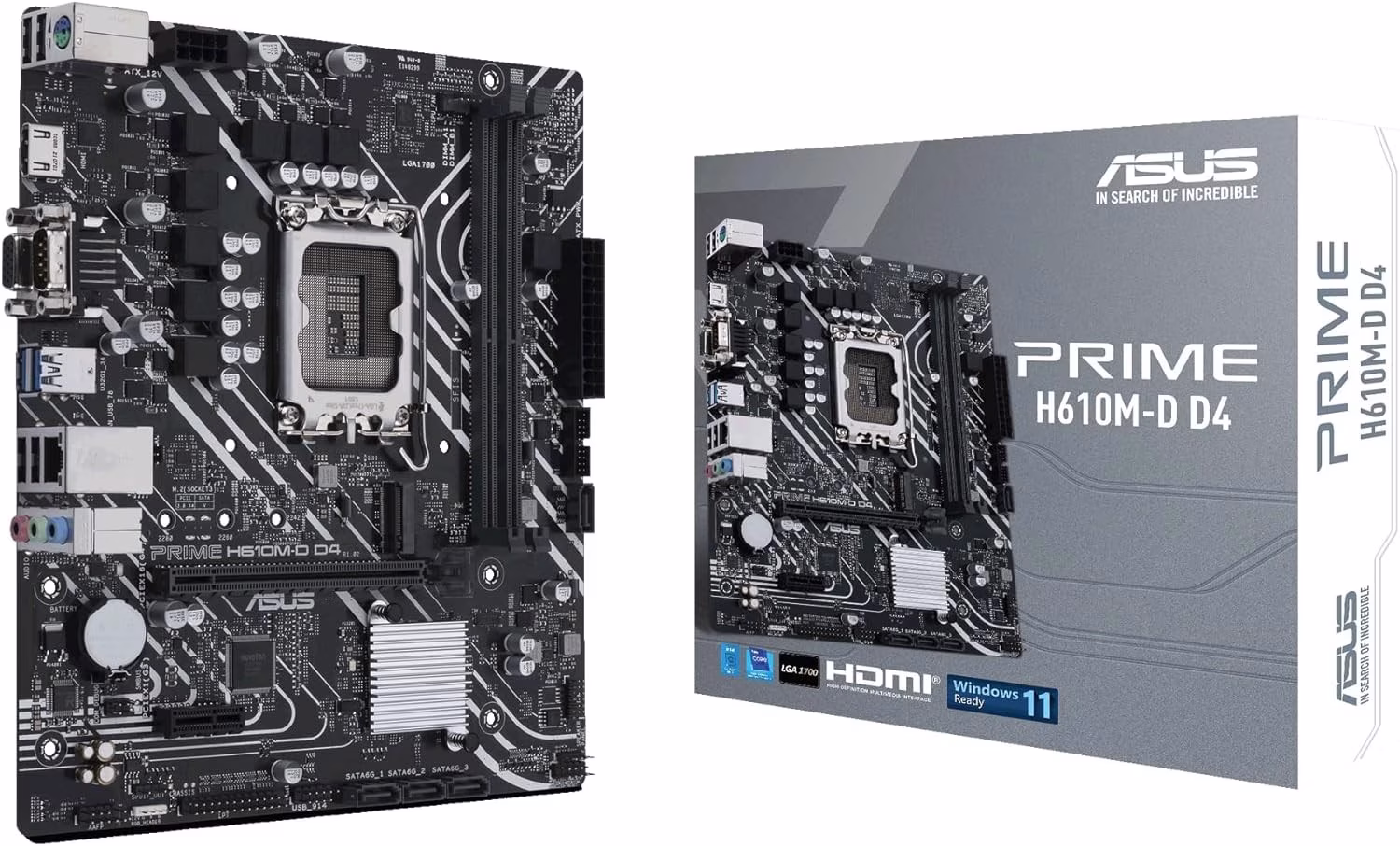 Scheda madre ASUS PRIME H610M-D D4 socket 1700