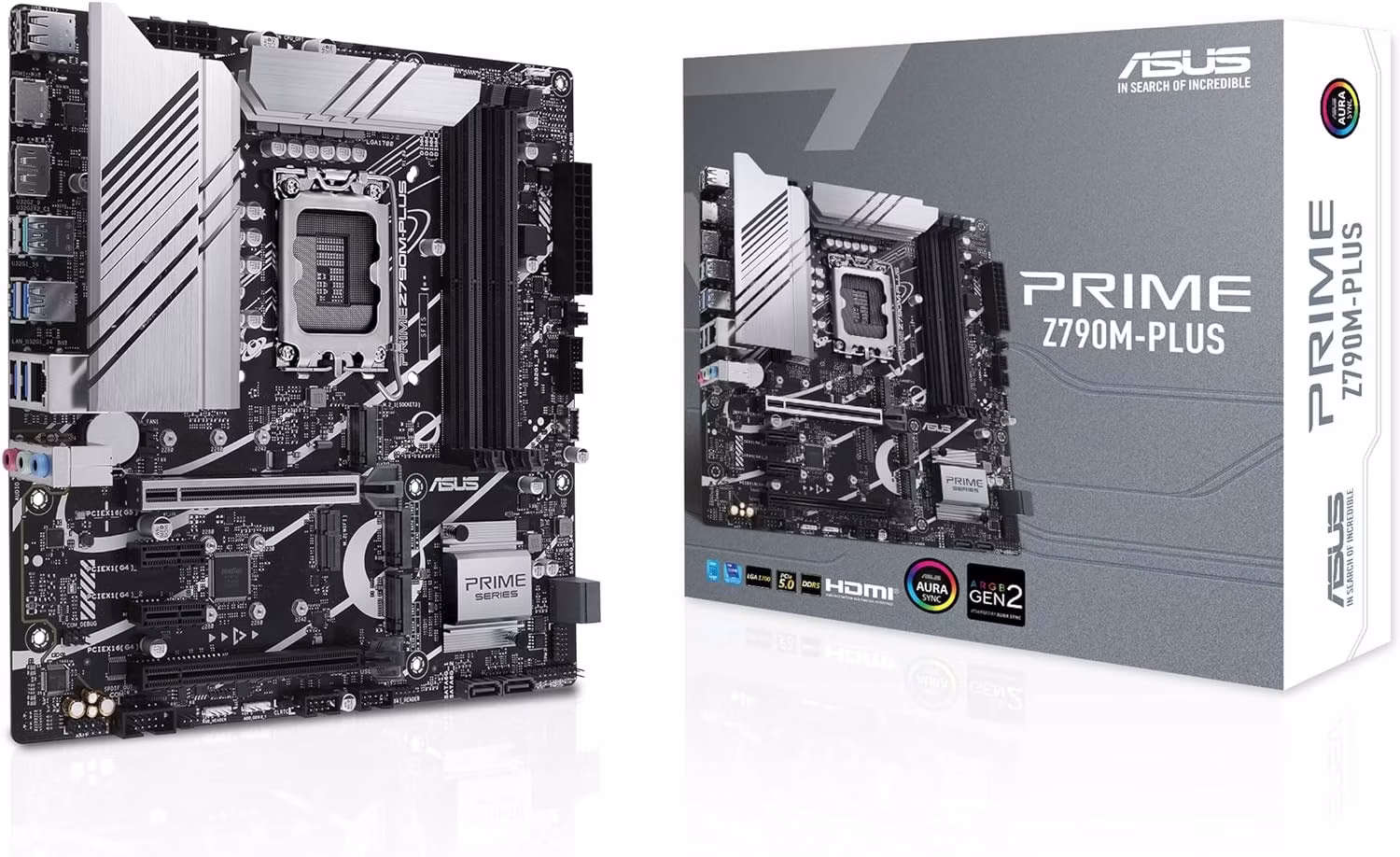 Scheda Madre ASUS PRIME Z790M-PLUS LGA 1700 Micro-ATX