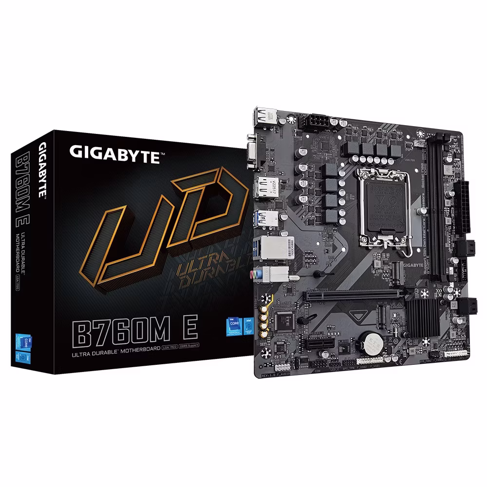 Scheda Madre GIGABYTE B760M E LGA 1700 USB 3.2 Gen 1