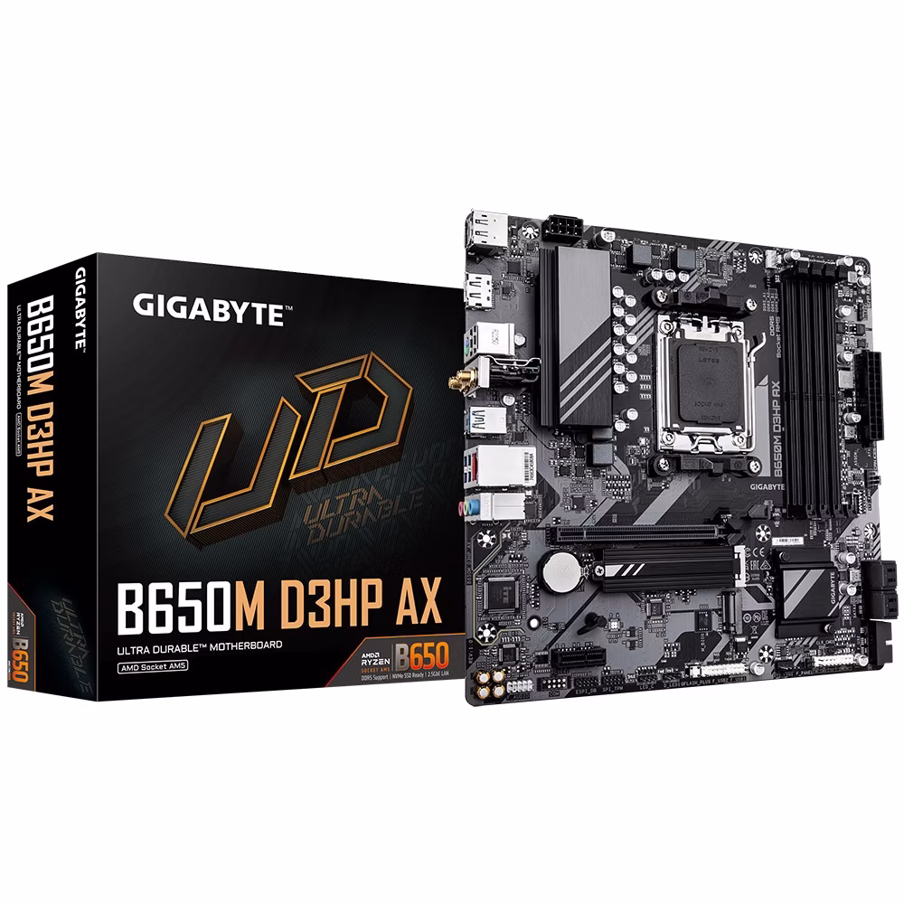 Scheda madre GIGABYTE GA-B650M D3HP AX socket AM5 DDR5 Micro ATX