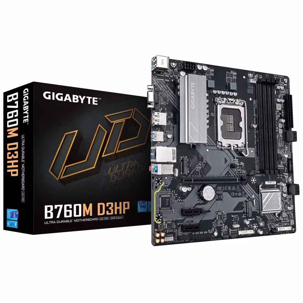 Scheda Madre Gigabyte GA-B760M D3HP LGA 1700 DDR5 Micro ATX