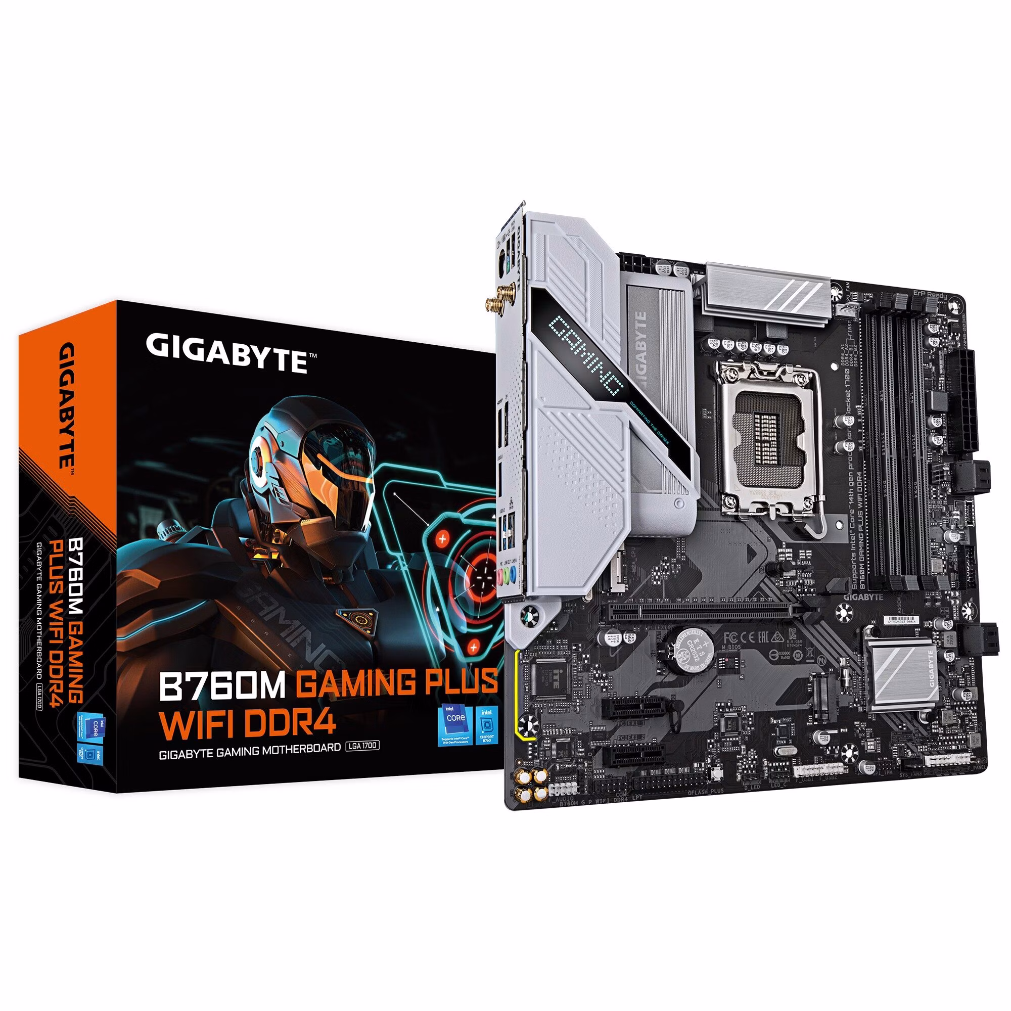 Scheda Madre Gigabyte GA-B760M G P WIFI DDR4 LGA 1700 DDR4 Micro ATX