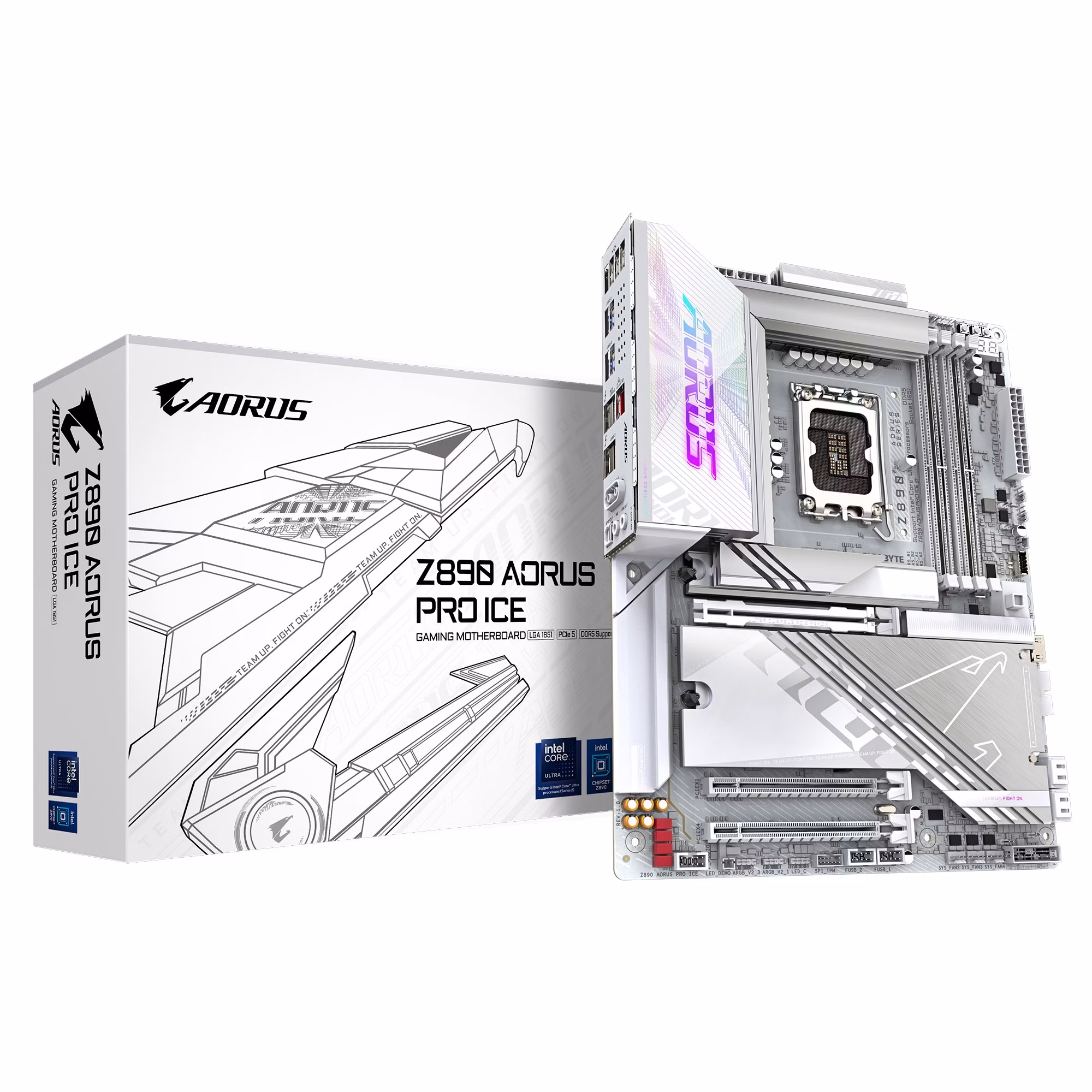 Scheda Madre Gigabyte GA-Z890 AORUS PRO ICE LGA 1851 DDR5 ATX