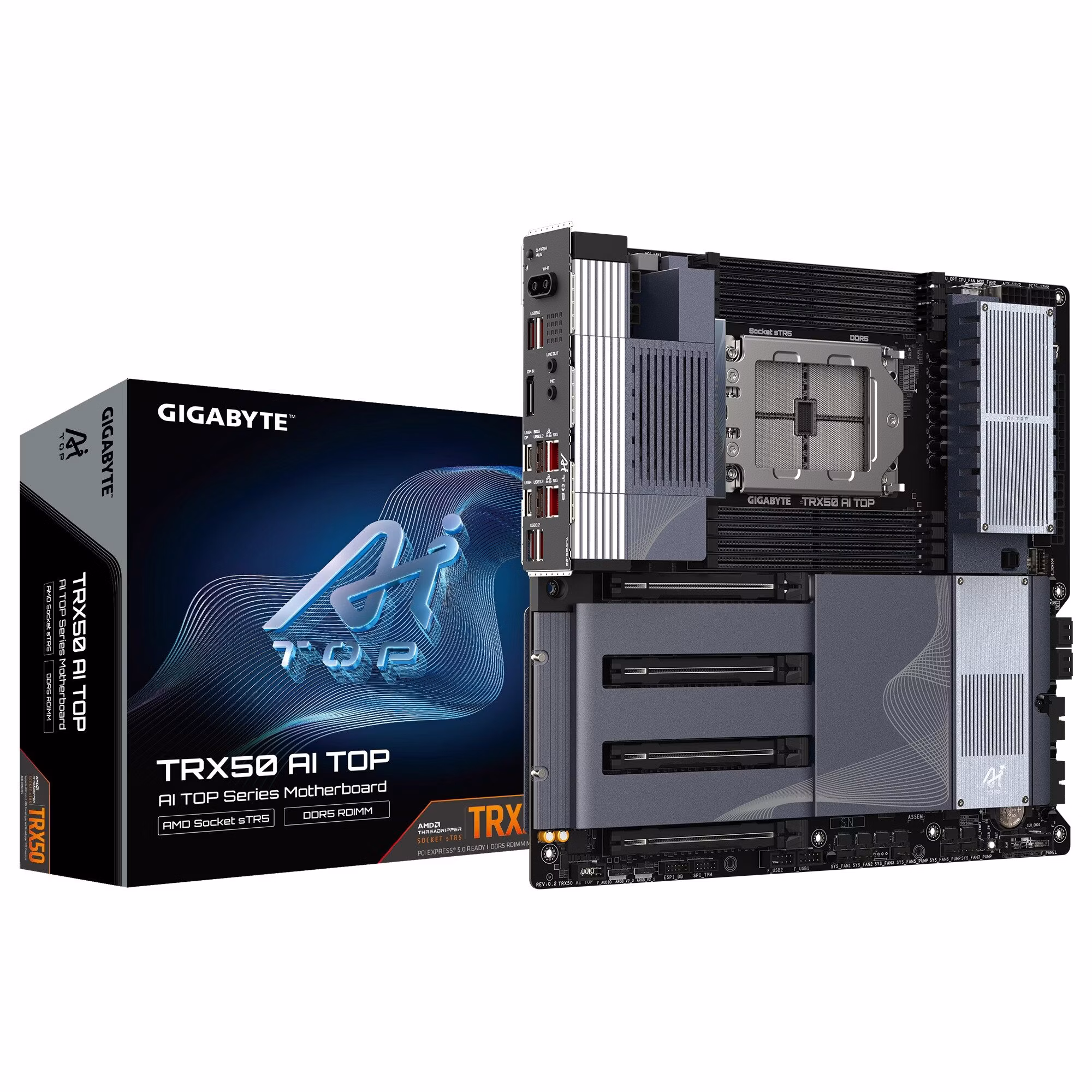 Scheda Madre Gigabyte TRX50 AI TOP Socket sTR5