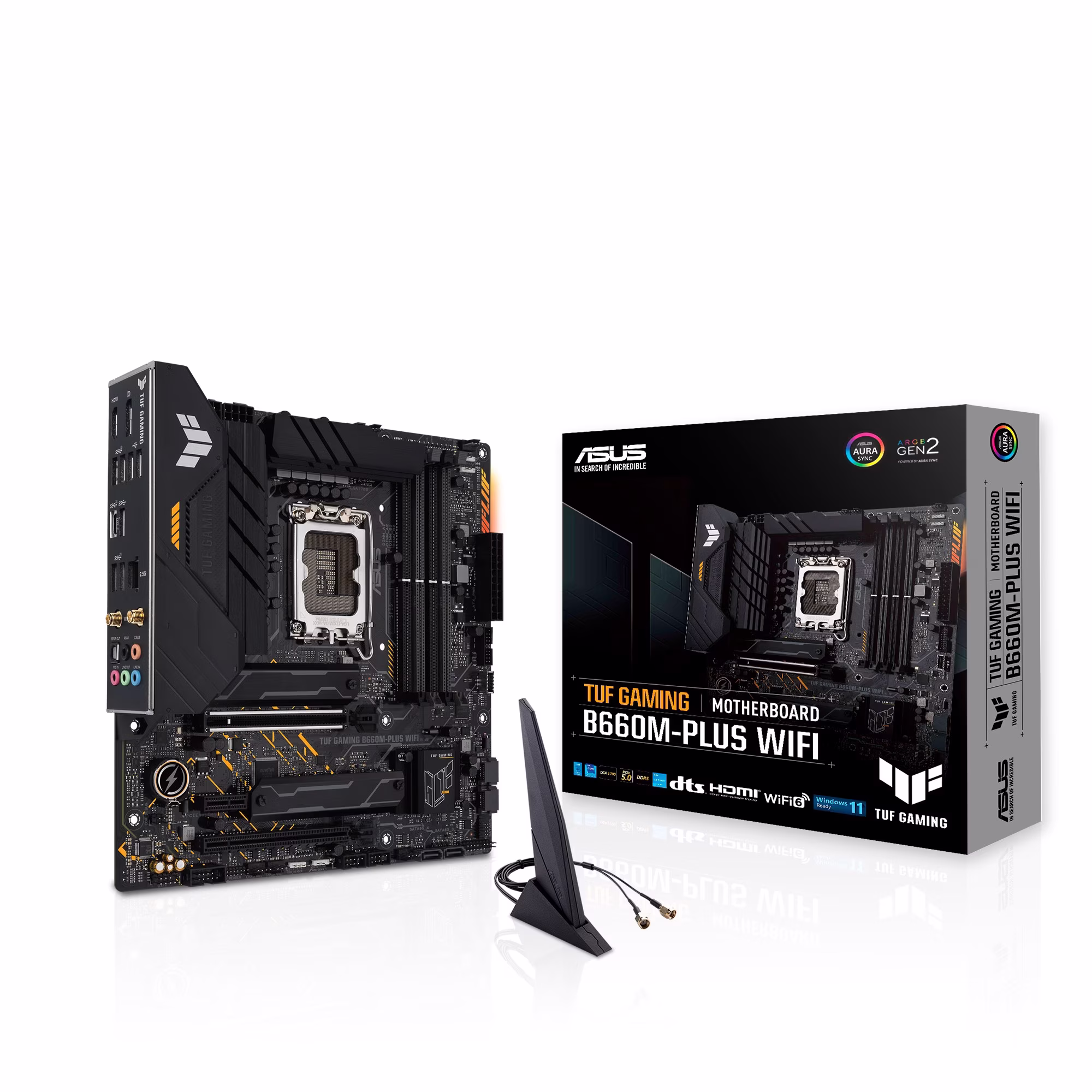 Scheda Madre Intel ASUS TUF GAMING B660M-PLUS WI-FI LGA 1700 Micro-ATX