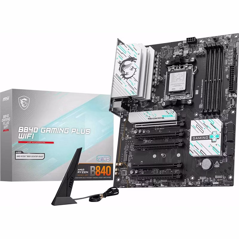 Scheda Madre MSI B840 GAMING PLUS WIFI AM5 DDR5 ATX