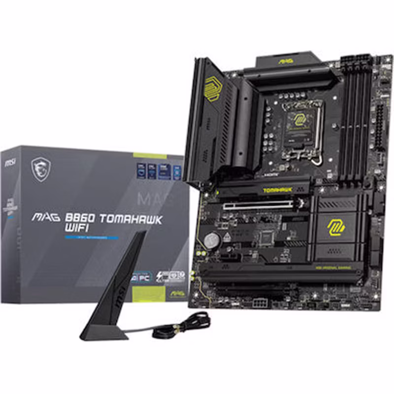 Scheda Madre MSI MAG B860 Tomahawk Wi-Fi LGA 1851 ATX DDR5 Nero