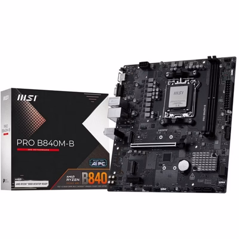 Scheda Madre MSI PRO B840M-B Micro-ATX DDR5 Socket AM5