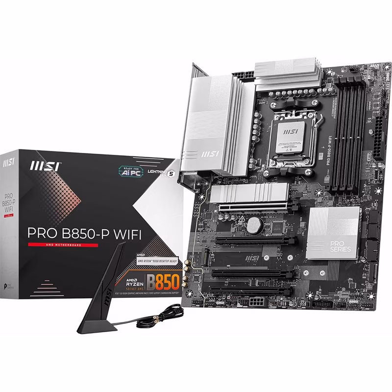 Scheda Madre MSI PRO B850-P WIFI AM5 DDR5 ATX