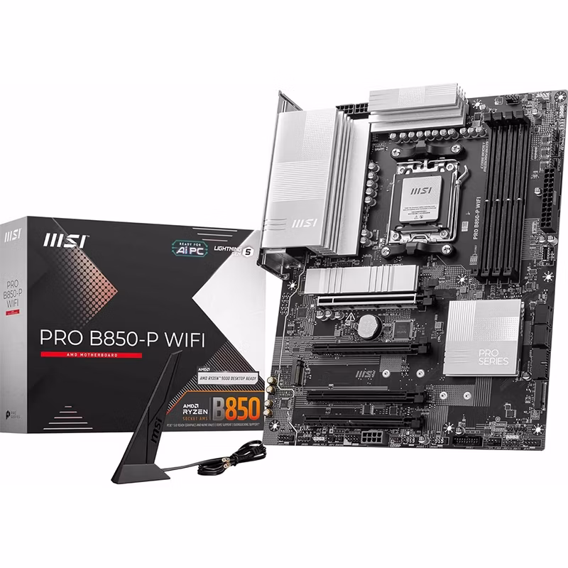 Scheda Madre MSI PRO B850-P WIFI AM5 DDR5 ATX