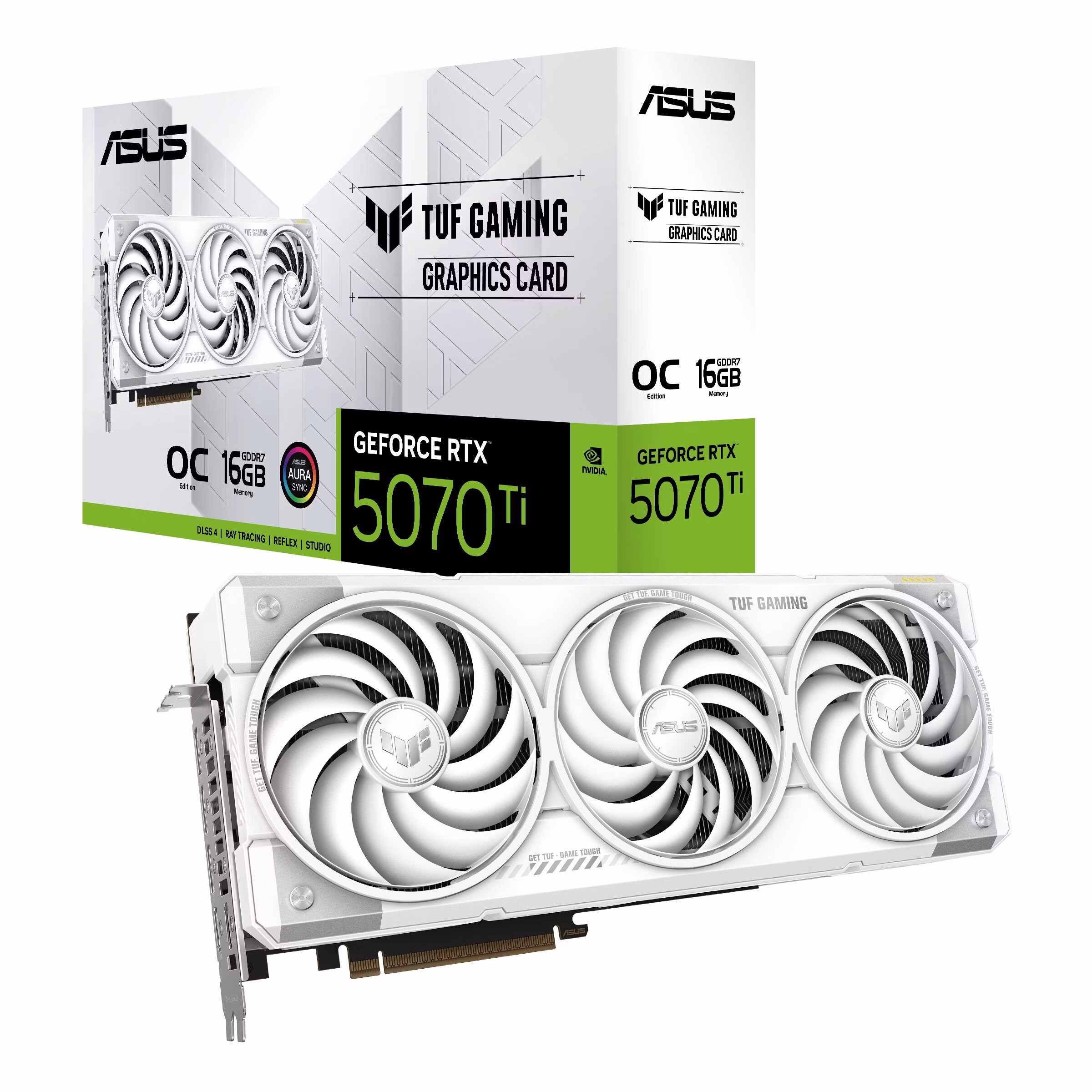 Scheda Video ASUS TUF Gaming NVIDIA GeForce RTX 5070 Ti OC 16 GB GDDR7