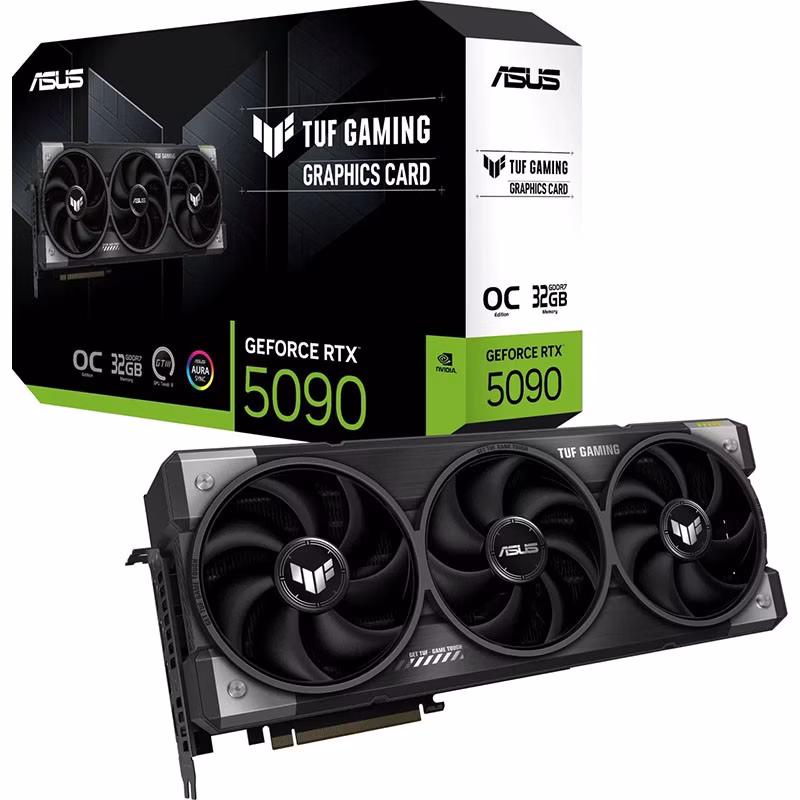 Scheda Video ASUS TUF Nvidia GEFORCE RTX 5090 OC 32GB GDDR7