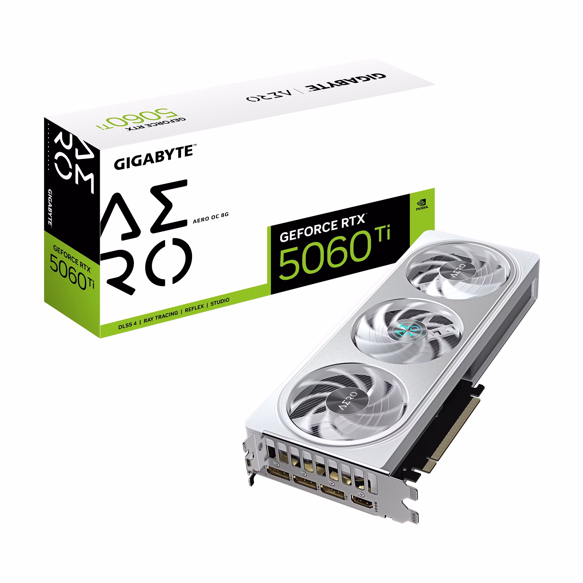 Scheda Video Gigabyte GeForce RTX 5060 TI 8GB Aero OC 1 Scheda Video Gigabyte GeForce RTX 5060 TI 8GB Aero OC