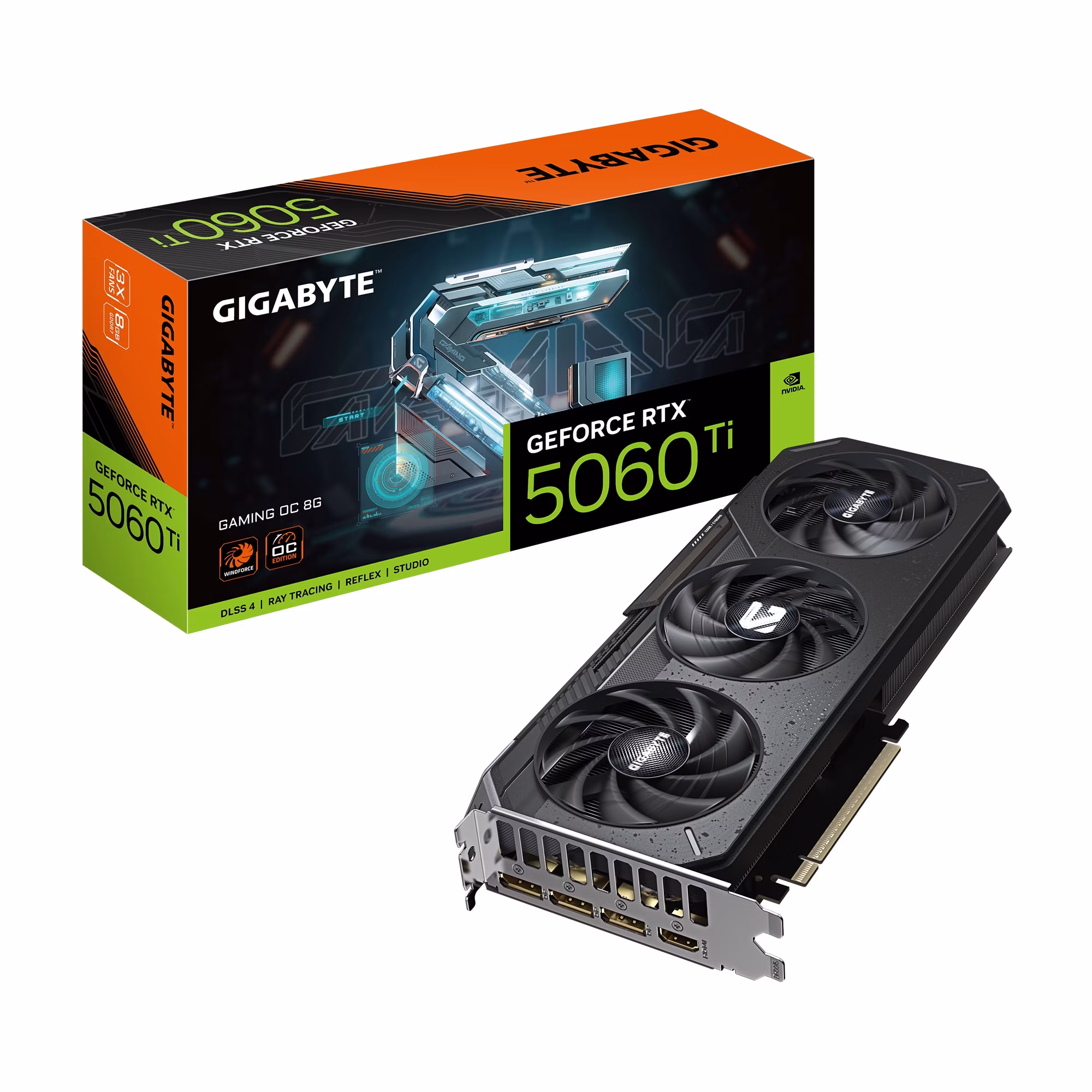 Scheda Video Gigabyte GeForce RTX 5060 TI 8GB Gaming OC 1 Scheda Video Gigabyte GeForce RTX 5060 TI 8GB Gaming OC