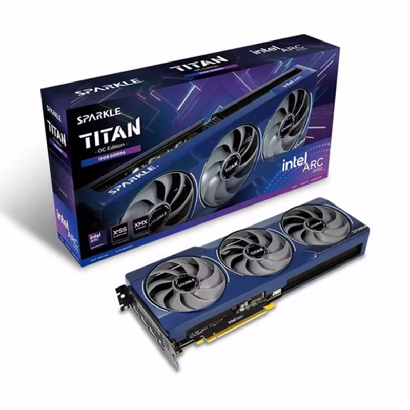 Scheda Video Intel Sparkle Arc B580 Titan OC 12GB GDDR6 1 Scheda Video Intel Sparkle Arc B580 Titan OC 12GB GDDR6