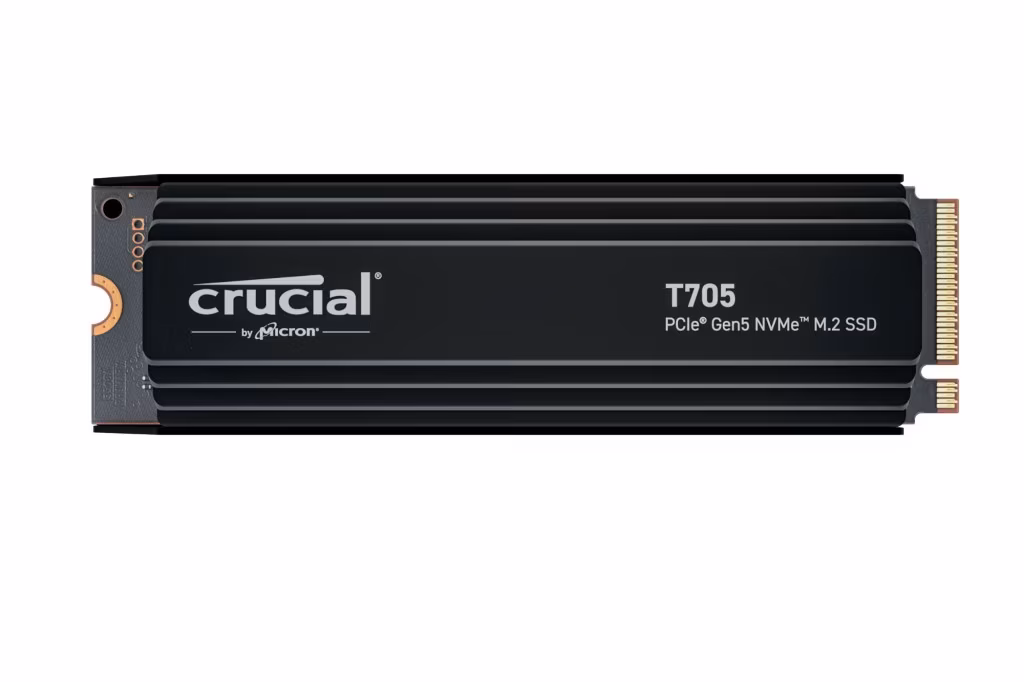 SSD CRUCIAL T705 1 TB PCIe 5.0 x4 NVMe 2.0 M.2 2280