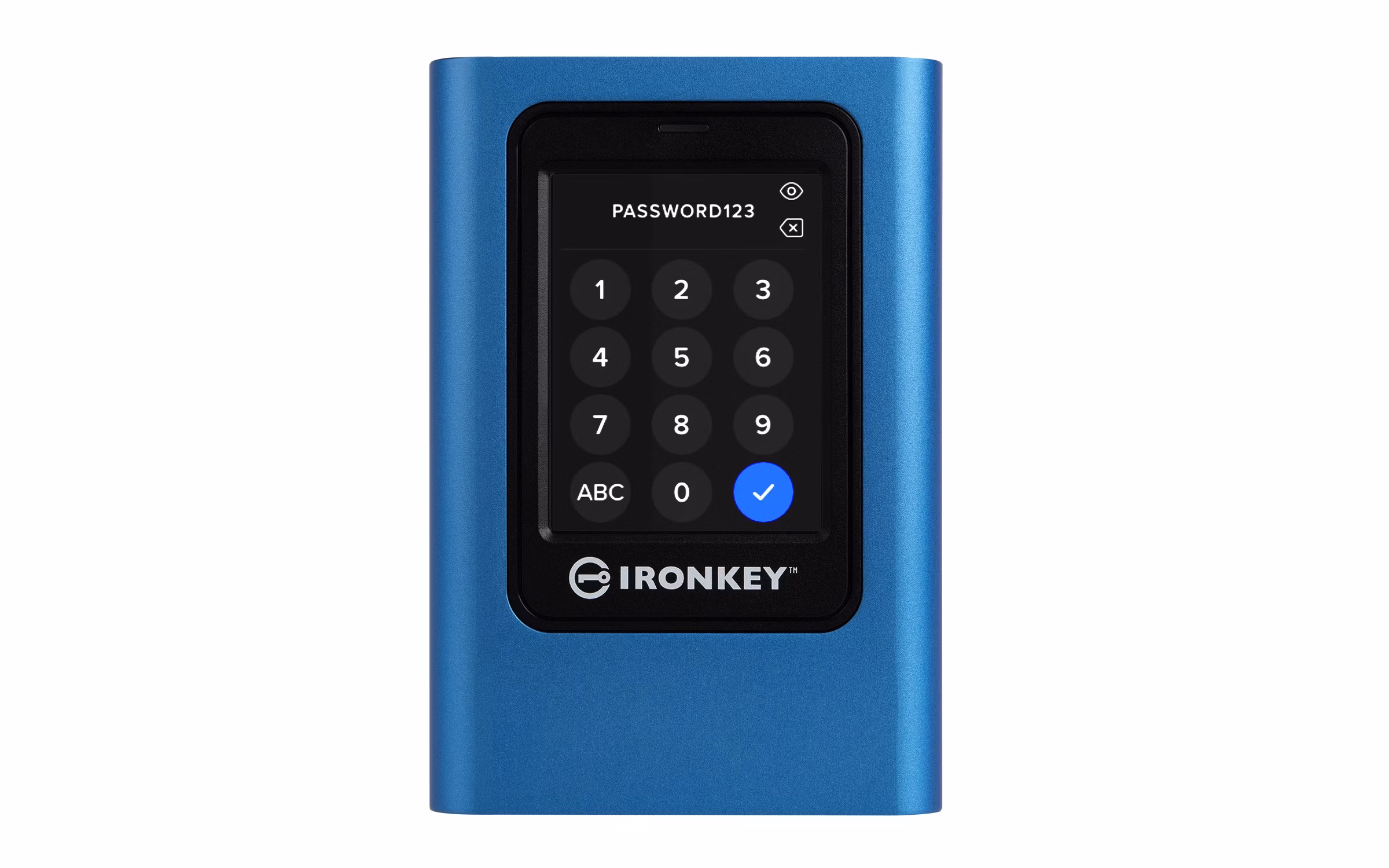 SSD Esterno Kingston IronKey Vault Privacy 80 1 TB USB-C 3.2 Gen 1 5 Gbit/s