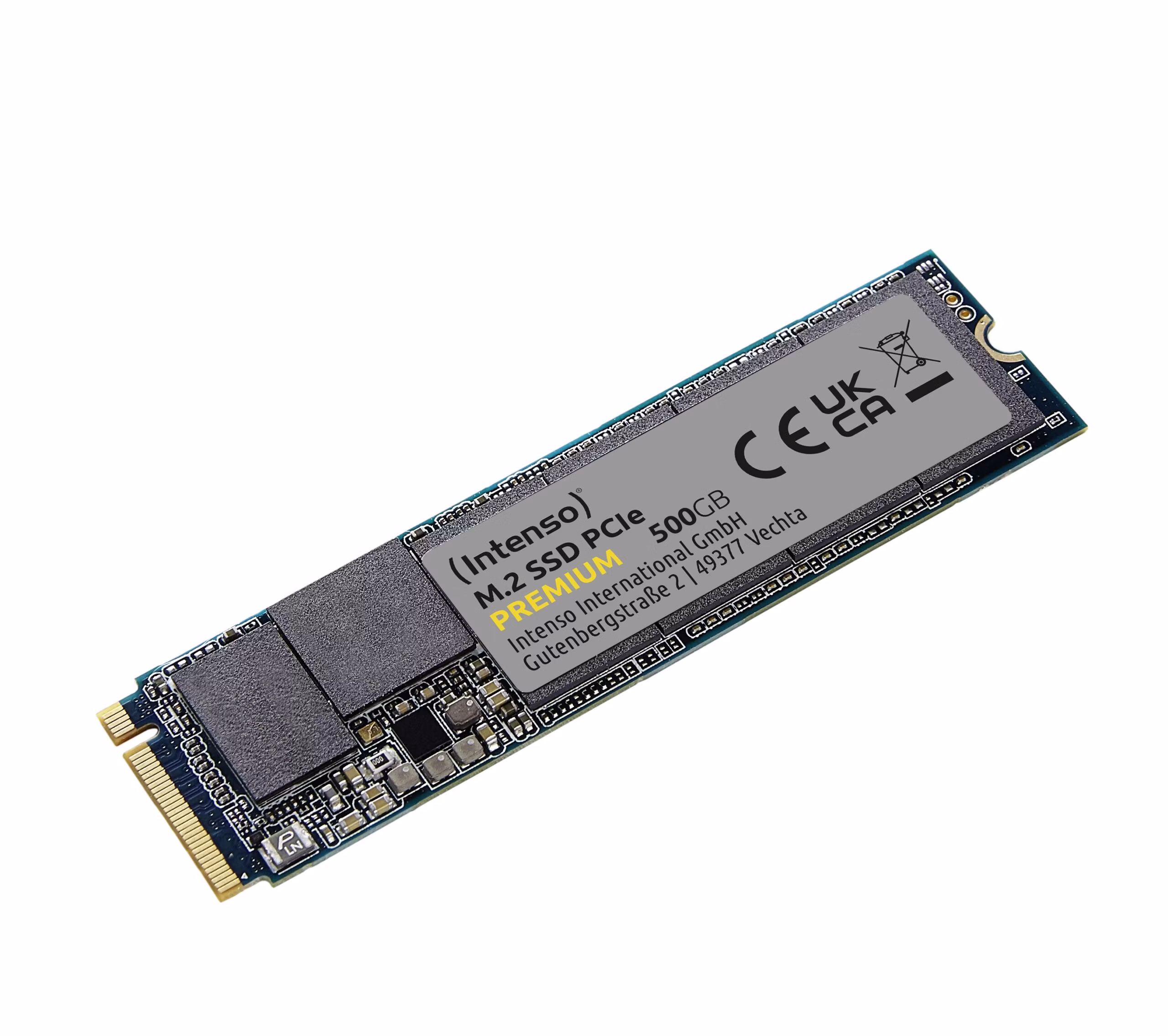 SSD Intenso 500GB M.2 2280 PCIe Premium Gen.3 x4 NVME 1.3