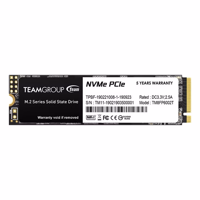 SSD M.2 PCIe Team Group MP33 256GB PCIe 3.0 x4 1 SSD M.2 PCIe Team Group MP33 256GB PCIe 3.0 x4
