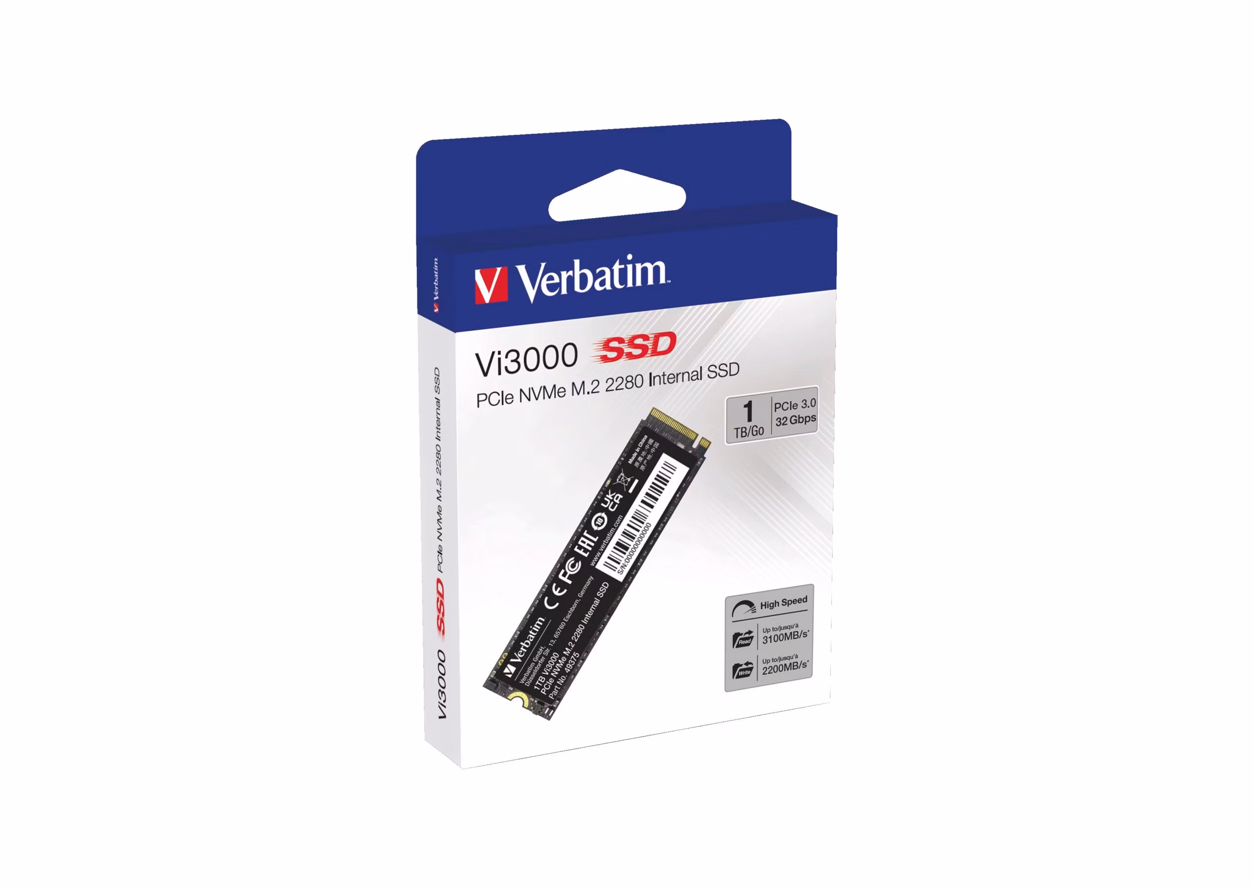 SSD M.2 VERBATIM Vi3000 1TB SSD