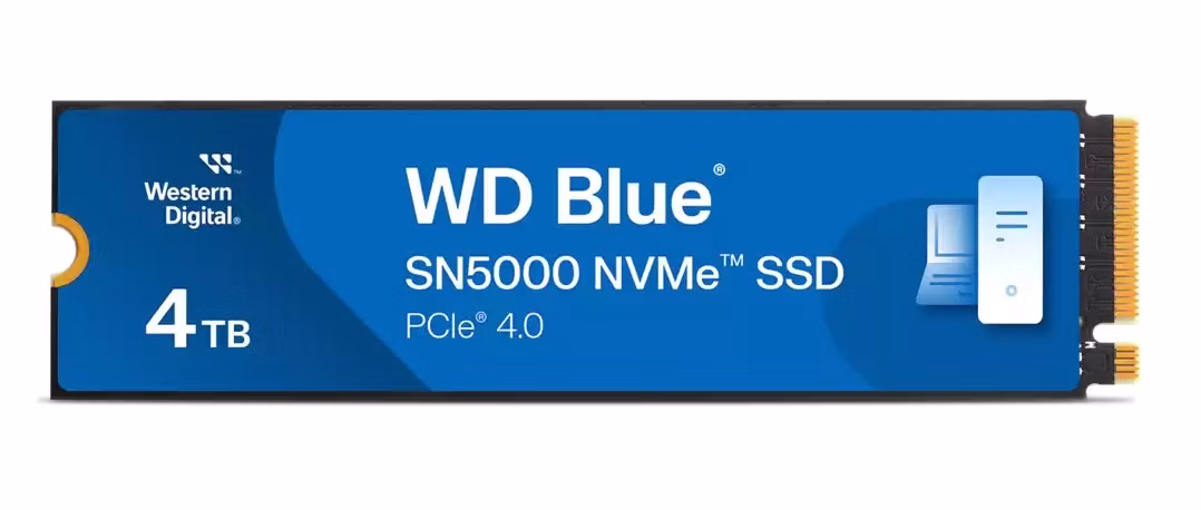 SSD WD Blue 4TB SN5000 WDS400T4B0E NVME M.2 PCIe 4.0 x4 1 SSD WD Blue 4TB SN5000 WDS400T4B0E NVME M.2 PCIe 4.0 x4