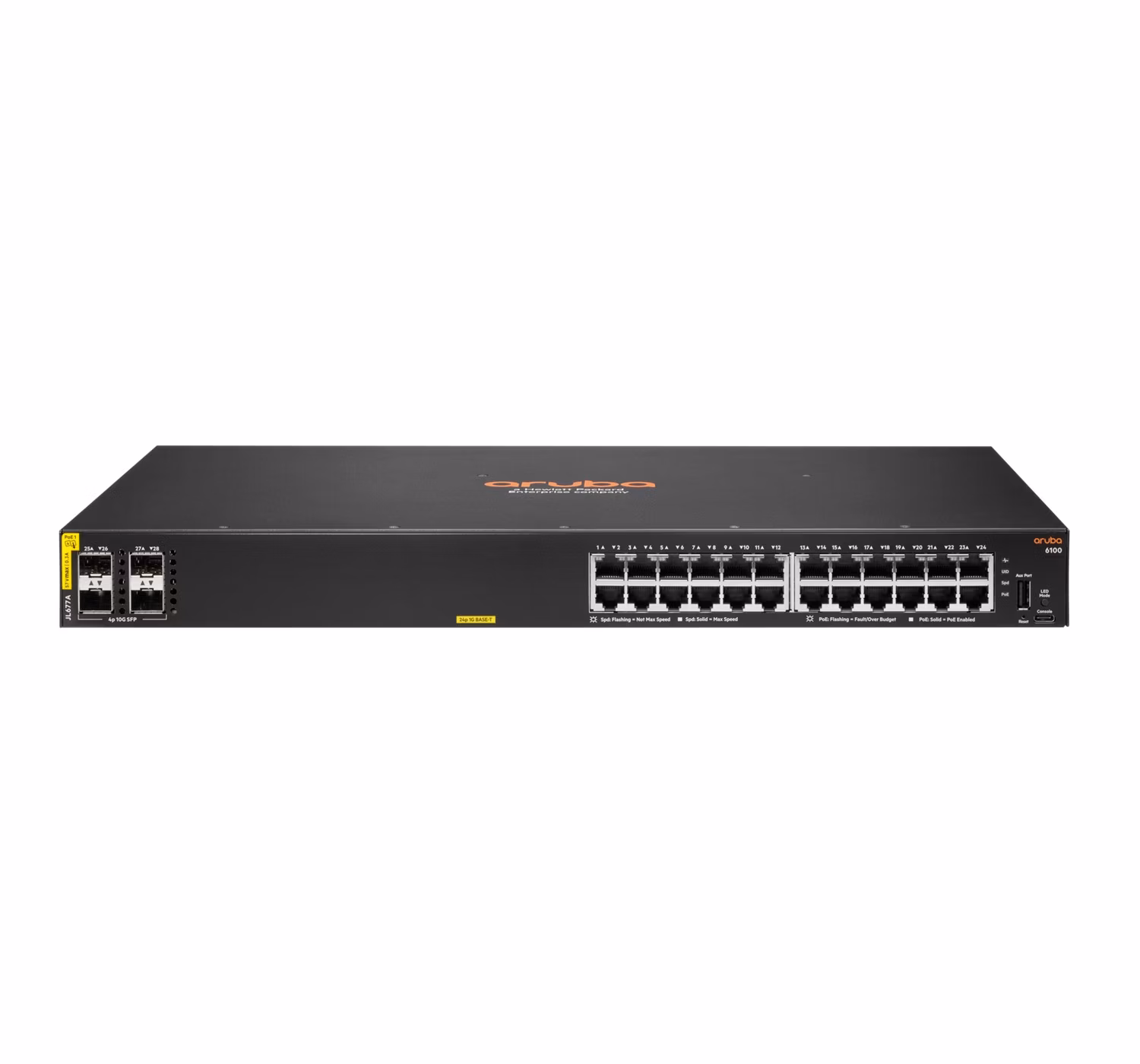 SWITCH Aruba CX 6100 24G PoE+ 4SFP+ 370W