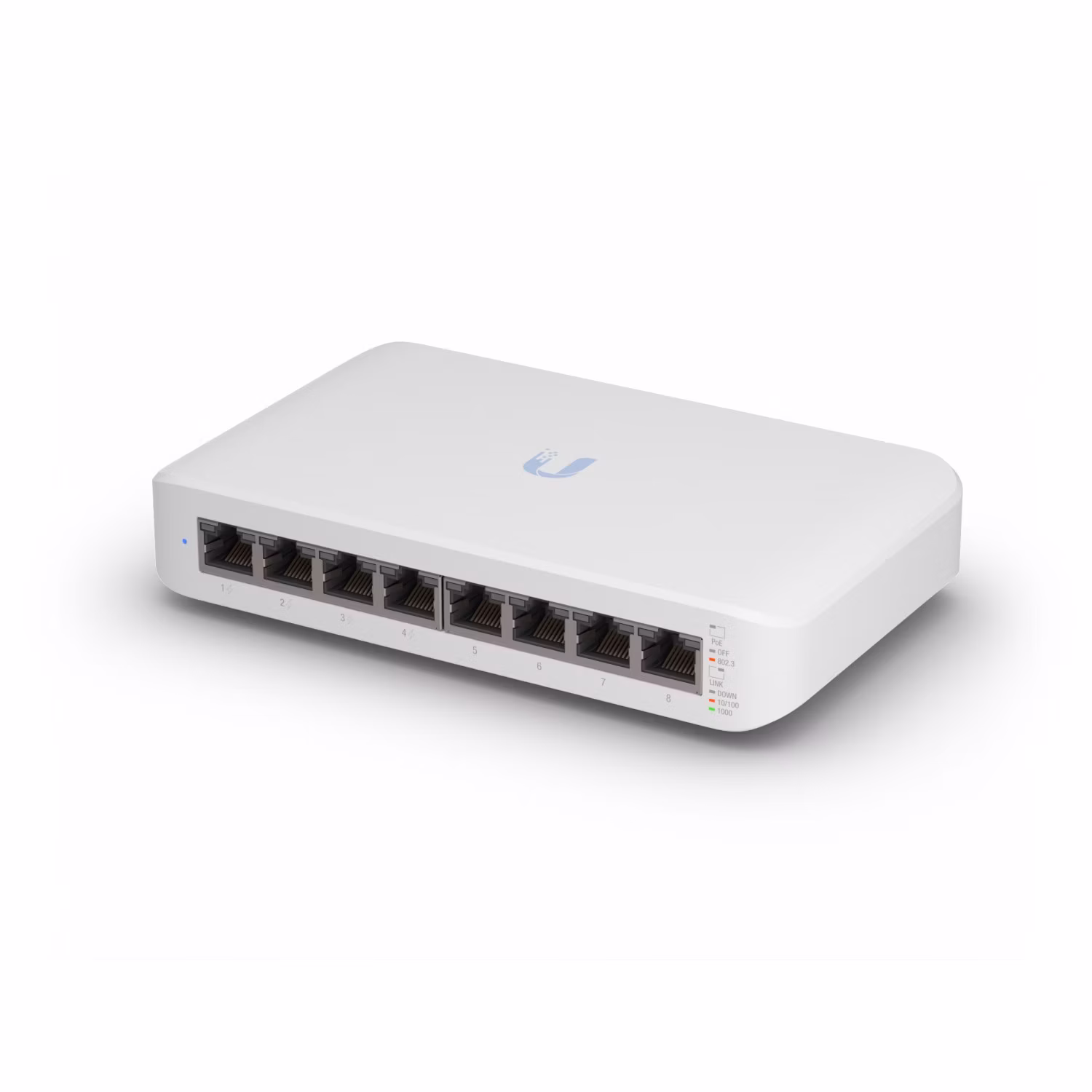 Switch UbiQuiti Lite 8-port 10/100/1000 USW-Lite-8-POE 1 Switch UbiQuiti Lite 8-port 10/100/1000 USW-Lite-8-POE