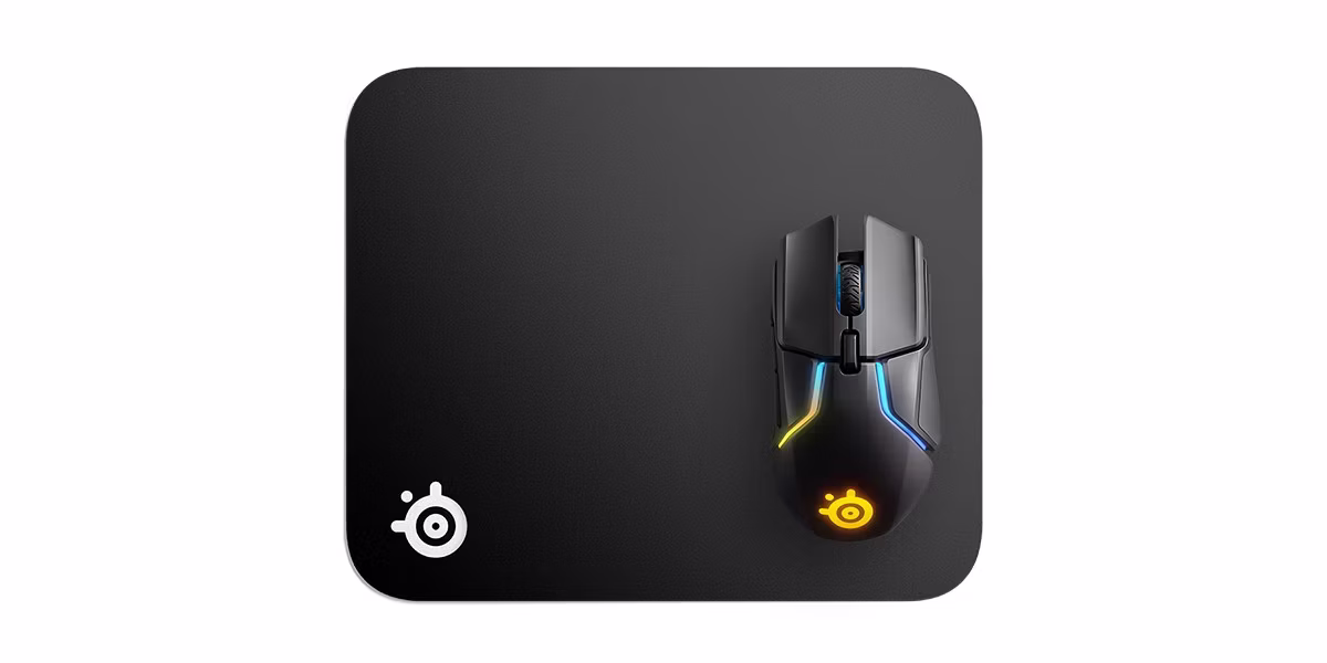Tappetino per Mouse SteelSeries QcK mini Nero 1 Tappetino per Mouse SteelSeries QcK mini Nero