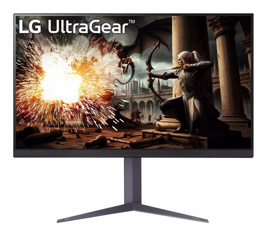 Monitor LG UltraGear  32GS75QX-B 31'' WQHD IPS HDR 180Hz Grigio