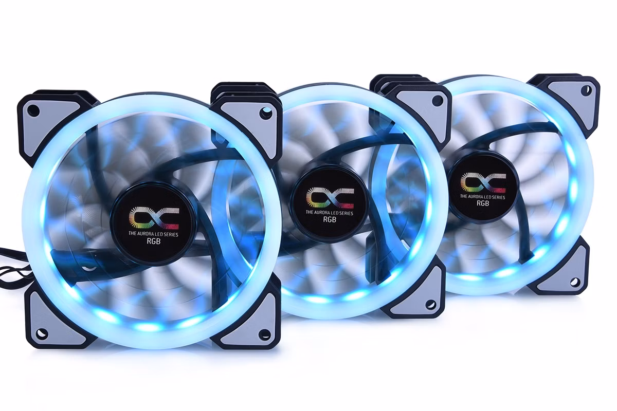 Ventola Alphacool Aurora LUX Digital RGB - Kit 120x120x25mm Kit da 3