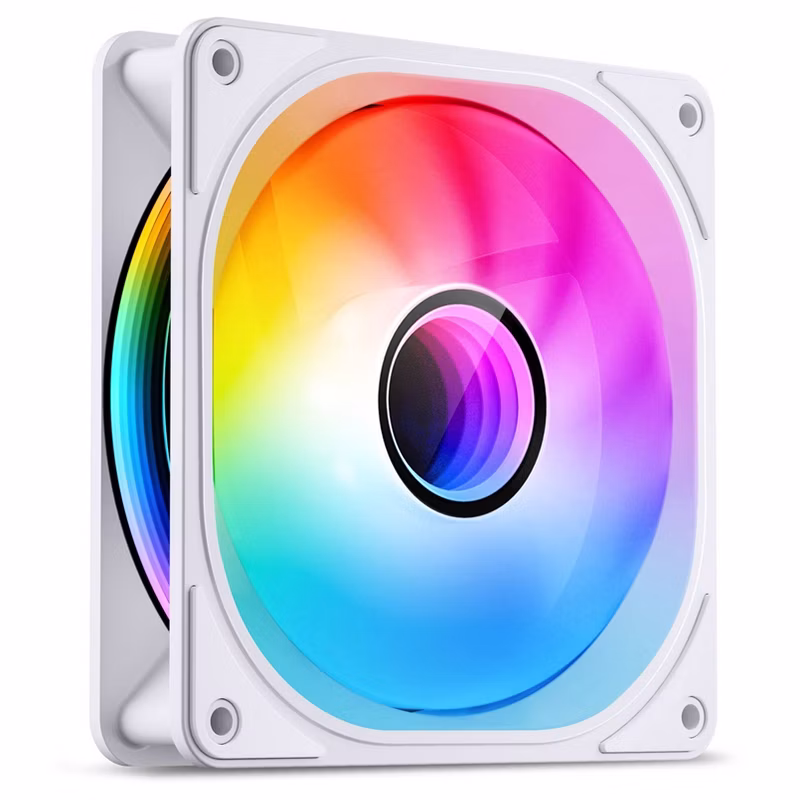 Ventola Jonsbo FR 606WR PWM Reverse RGB 120mm Bianco
