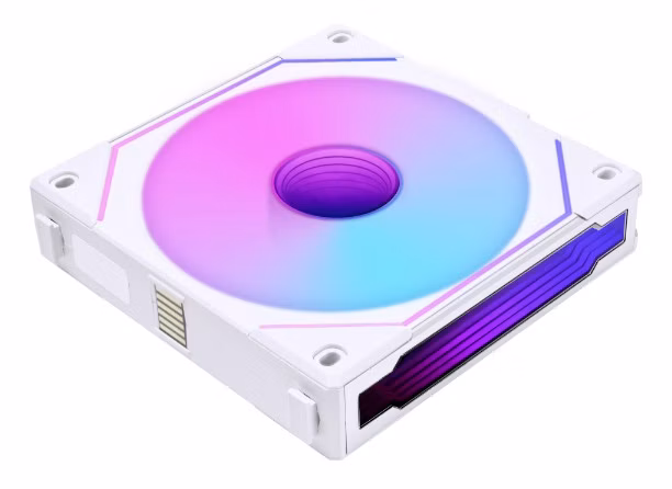 Ventola Lian Li UNI FAN SL-INF ARGB PWM Wireless Reverse Blade 120mm Bianco 1 Ventola Lian Li UNI FAN SL-INF ARGB PWM Wireless Reverse Blade 120mm Bianco
