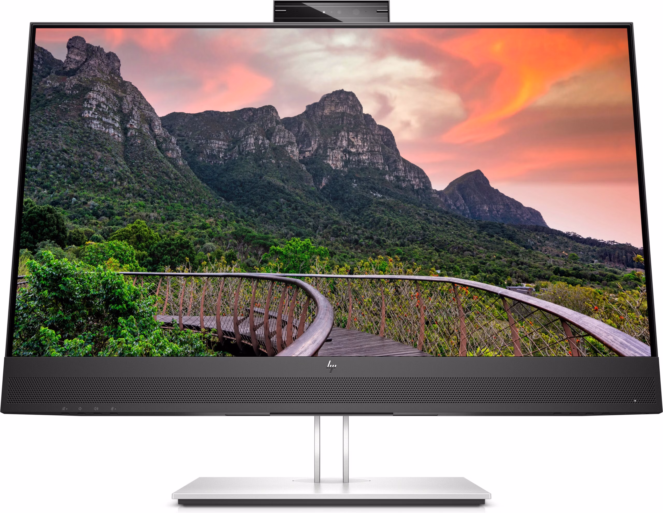 Monitor HP E27m G4 27'' QHD, IPS Webcam 75 Hz LED Nero/Argento
