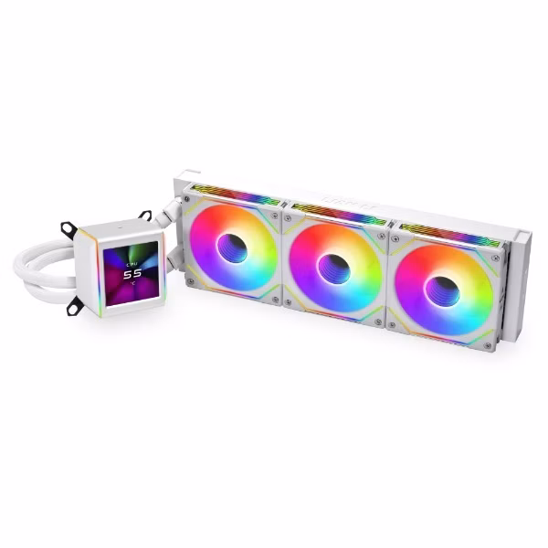 Dissipatore A Liquido Lian Li GALAHAD II LCD 360 SL-INF AIO ARGB - Bianco