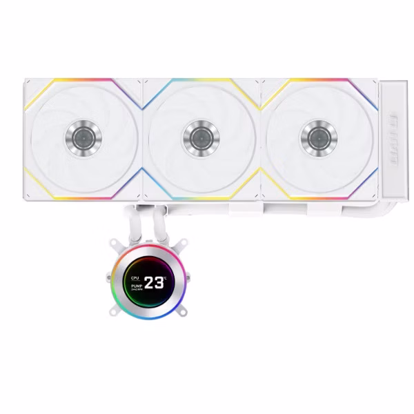 Dissipatore A Liquido Lian Li HYDROSHIFT II LCD-C 360TL ARGB 360mm Bianco
