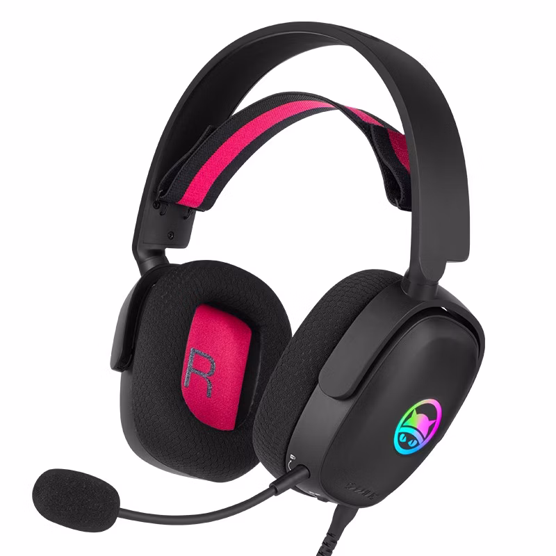 Headset GAMIAC HS71 Auricolare Cablato A Padiglione Gaming USB tipo-C Nero