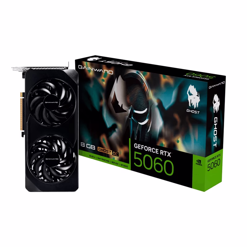 Scheda Video Gainward NVIDIA GeForce RTX 5060 Ghost OC 8 GB GDDR7