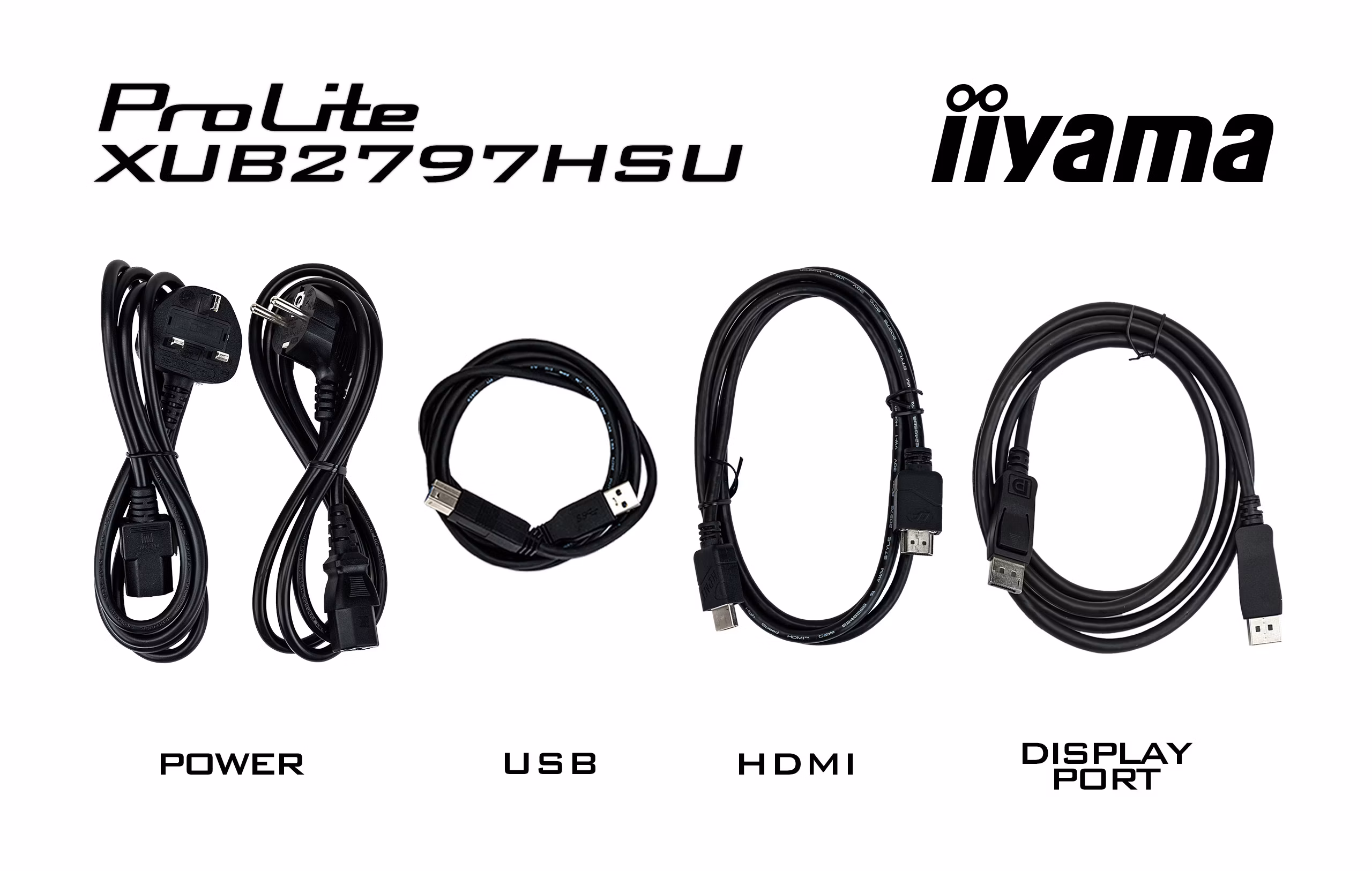 Monitor IIYAMA ProLite XUB2797HSU-W2 27" Bianco Full HD IPS USB-Hub 100Hz 14 Monitor IIYAMA ProLite XUB2797HSU-W2 27" Bianco Full HD IPS USB-Hub 100Hz - immagine 14