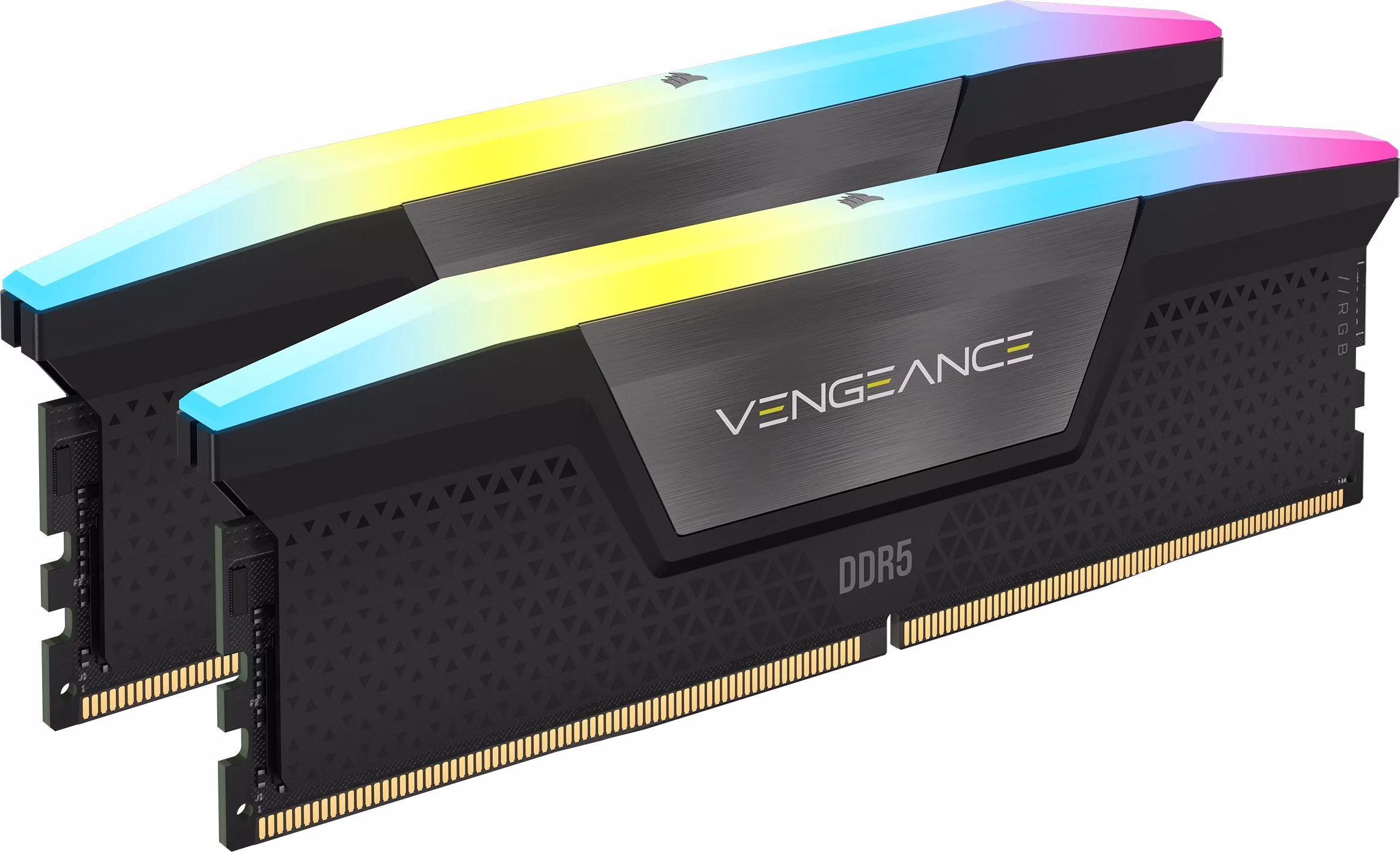 Ram Corsair Vengeance DDR5 6000Mhz 32GB (2X16GB) RGB CL38 Nero XMP