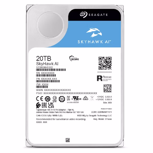 HDD Seagate SkyHawk AI 24 TB SATA 6 Gb/s 3,5"