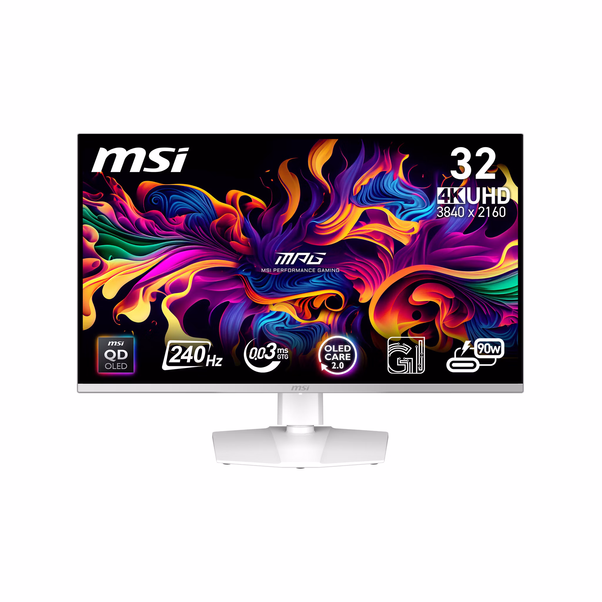 Monitor MSI MPG 321URXWDE QD-OLED 32'' 240 Hz QD OLED Adaptive Sync