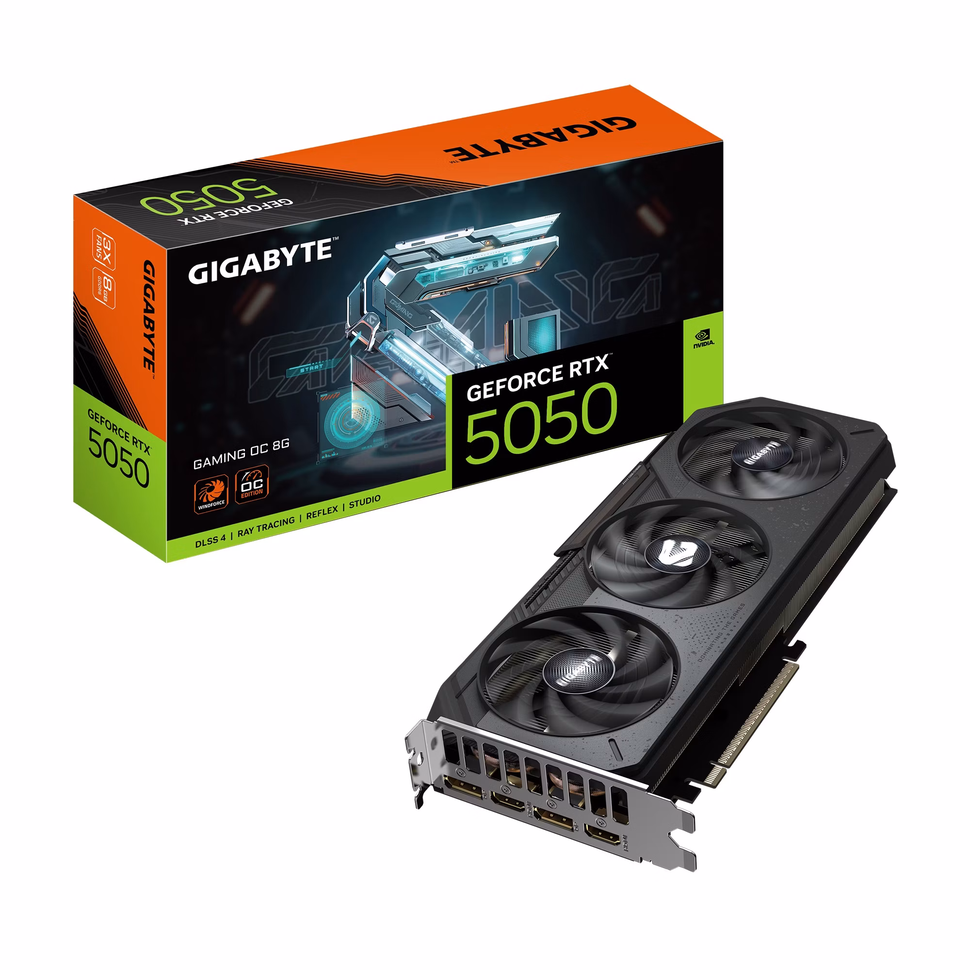 Scheda Video GIGABYTE GeForce RTX 5050 GAMING OC 8G