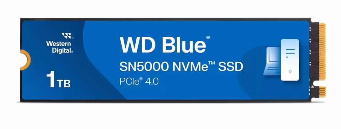 SSD M.2 NVME WD Blue 1TB SN5000 PCIe 4.0