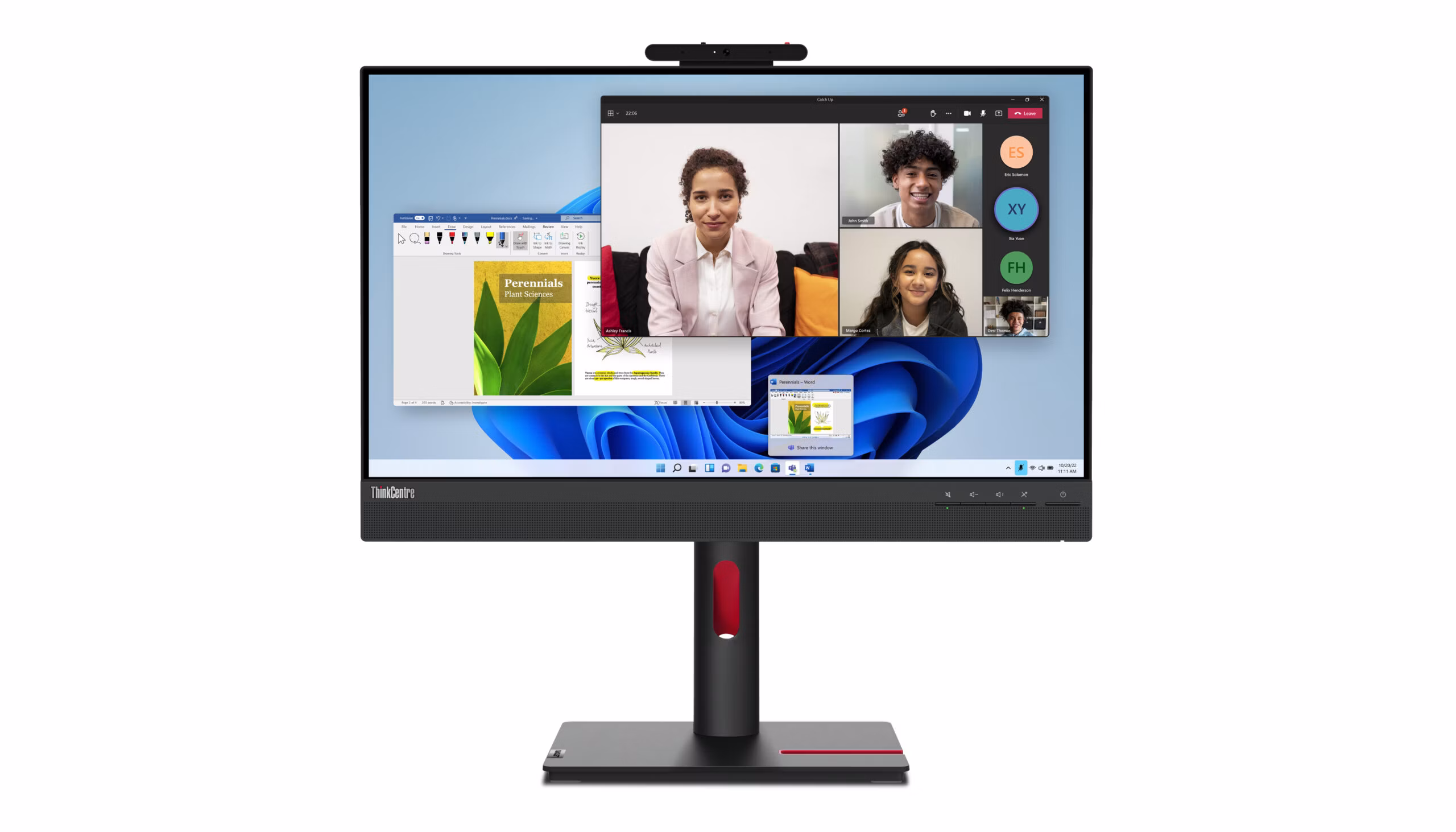 Monitor Lenovo ThinkCentre Tiny-In-One 24 Gen5 24'' FullHD Led Nero